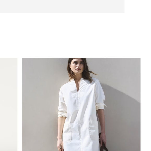 Everlane size M long sleeve utility mini dress - Picture 1 of 2